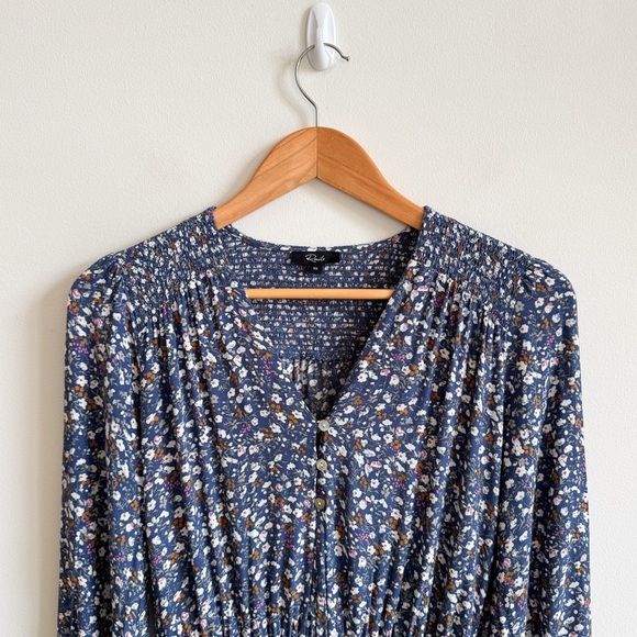 RAILS • Zana Dress in Blue Floral Ditsy - Picture 4 of 15